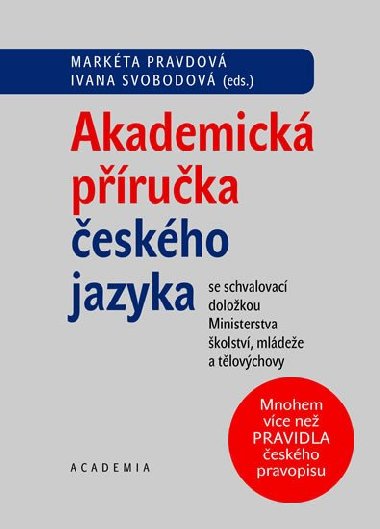 Akademick pruka eskho jazyka - Markta Pravdov