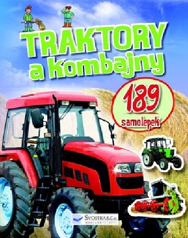 Traktory a kombajny - 189 samolepek - Svojtka