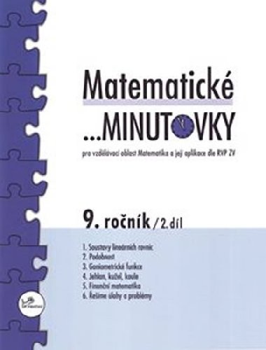 Matematick minutovky 9. ronk  2. dl - Miroslav Hricz