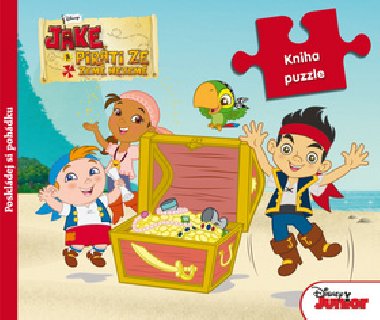 Pirat Jake - Kniha puzzle - Disney Walt