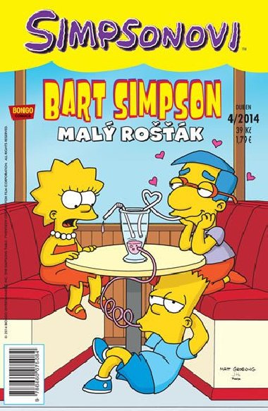 Simpsonovi - Bart Simpson 4/2014 - Mal rok - Groening Matt