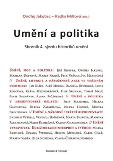 Umn a politika - Ondej Jakubec,Radka Miltov
