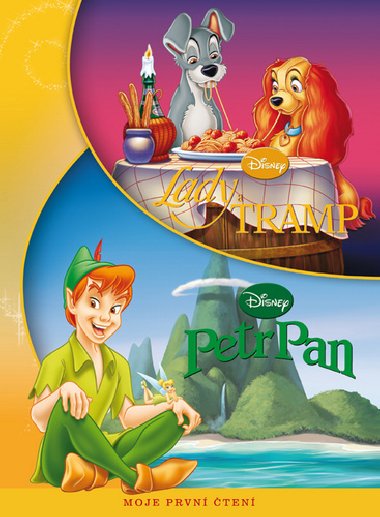 Lady a Tramp/Petr Pan - Moje prvn ten - Disney Walt