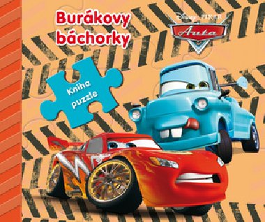 Auta Burkovy bchorky - Kniha puzzle - 