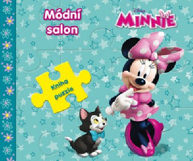 Minnie Mdn salon - Kniha puzzle - 