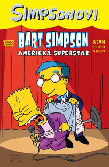 Simpsonovi - Bart Simpson 8/2014 - Americk superstar - Matt Groening