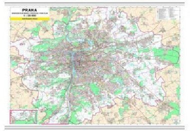 Praha - nstnn mapa - Kartografie