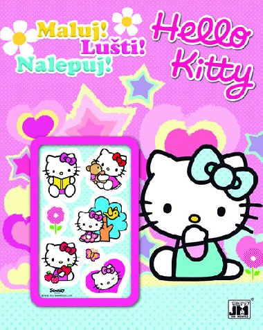 Hello Kitty - Maluj-Luti-Nalepuj! - Jiri Models
