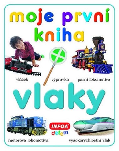 Moje prvn kniha - Vlaky - Infoa