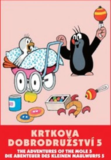 Krtkova dobrodrustv 5. - DVD - Zdenk Miler
