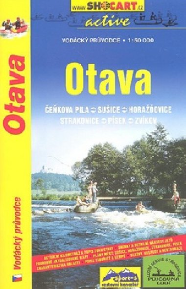 Otava - vodck prvodce s mapou 1:50 000 - ShoCart