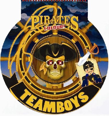 TEAMBOYS Pirates Colour! - kormidlo - neuveden