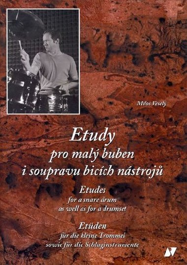 Etudy pro mal buben i soupravu + CD - Vesel Milo