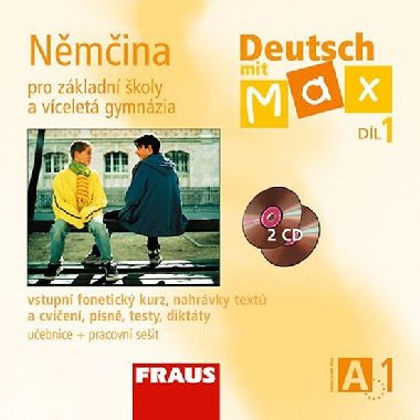 Deutsch mit Max A1/dl 1 - CD /2ks/ - neuveden