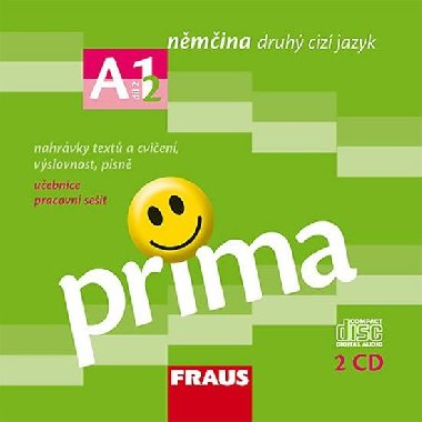 Prima A1/dl 2 - CD k uebnice /2ks/ - Jin Friederike; Lutz Rohrmann; Milena Zbrankov