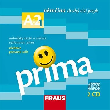 Prima A2/díl 3 - CD k učebnice /2ks/ - neuveden