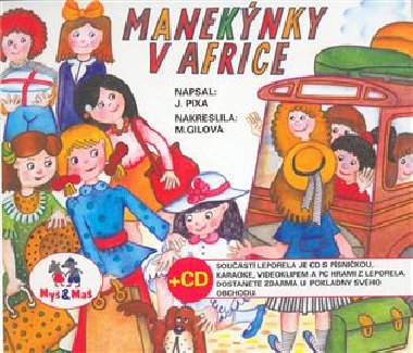 Maneknky v Africe + CD - Jan Pixa
