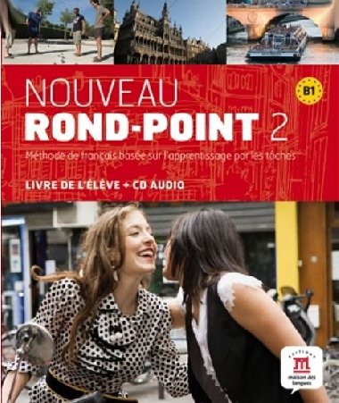 Nouveau Rond-Point B1 - Livre de lleve + CD - neuveden