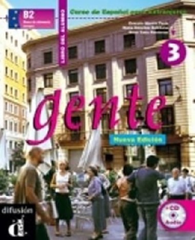 Gente 3 Nueva Ed. - Libro del alumno + CD - kolektiv autor