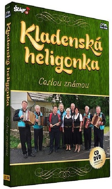 Kladenská Heligonka - Cestou známou - CD+DVD - neuveden