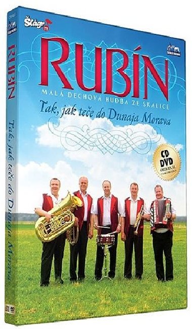 Rubín - Tak jak teče do Dunaja Morava - CD+DVD - neuveden