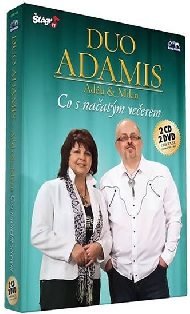 Duo Adamis - Co s načatým večerem - 2 CD+2 DVD - neuveden