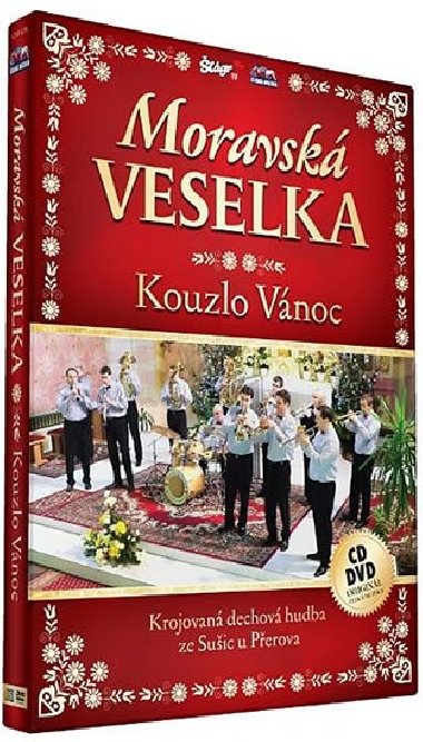 Moravská Veselka - Kouzlo Vánoc - CD+DVD - neuveden