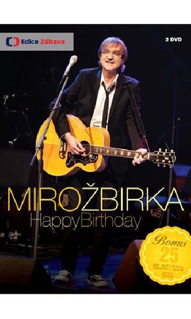 Miro birka - Happy Birthday - 2DVD - neuveden
