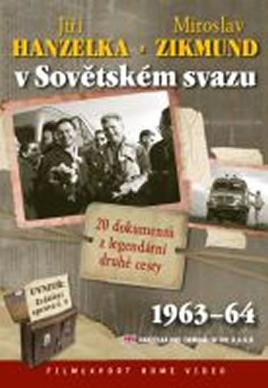 Hanzelka a Zikmund v Sovtskm svazu - 2 DVD digipack v ubru + broura - neuveden