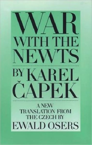 War with the Newts - apek Karel