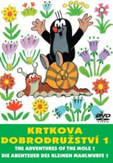 Krtkova dobrodrustv 1. - DVD - Zdenk Miler