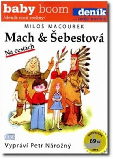 Mach a ebestov na cestch - CD - Milo Macourek