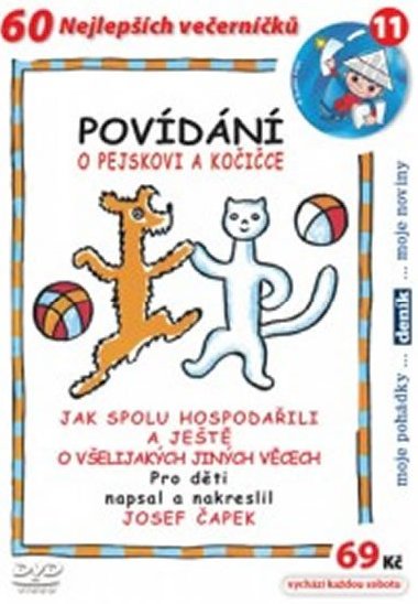 Povdn o pejskovi a koice - DVD - Josef apek
