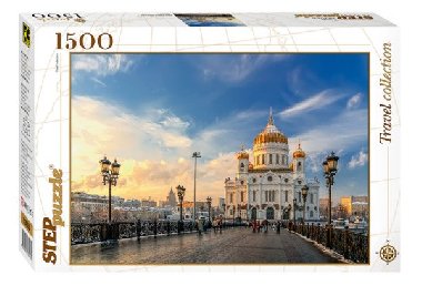 Puzzle 1500 Katedrla Krista Spasitele. Moskva - neuveden