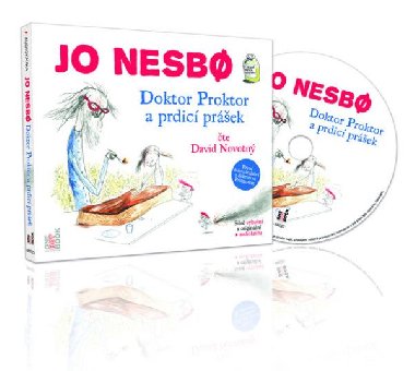 Doktor Proktor a prdicí prášek - CD mp 3 (čte David Novotný) - Jo Nesbo