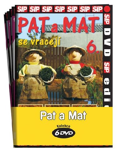 Pat a Mat 1 - 6 / kolekce 6 DVD - neuveden