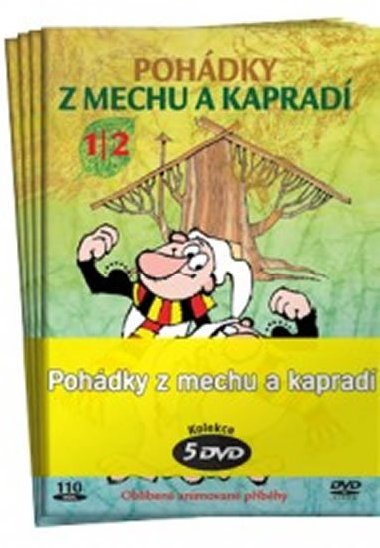 Pohdky z mechu a kaprad - kolekce 5 DVD - Smetana Zdenk