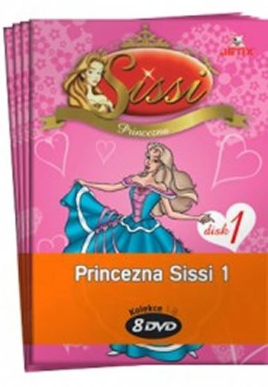 Princezna Sissi 1.- kolekce 8 DVD - neuveden