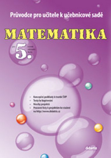 Matematika pro 5. ro. Z - pruka uitele - J. Blakov; I. Chramostov; . Ledvinka