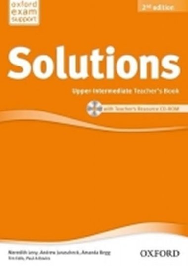 Maturita Solutions 2nd Edition Upper Intermediate Teachers Book with Teachers Resource CD-ROM - Levy, M.; Jurascheck, A,; Begg, A.