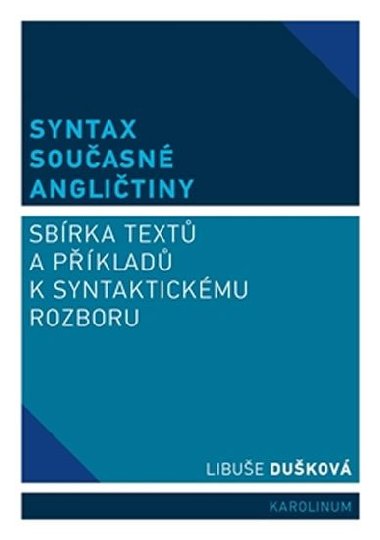 Syntax souasn anglitiny - Libue Dukov