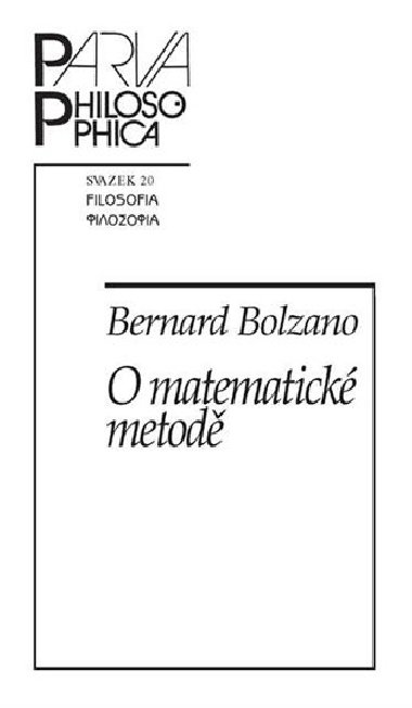 O matematick metod - Bernard Bolzano