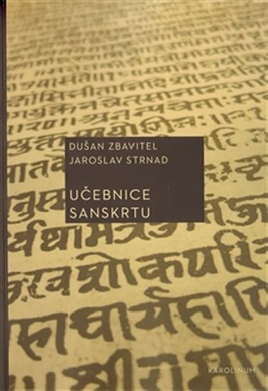 Uebnice sanskrtu - Jaroslav Strnad,Duan Zbavitel