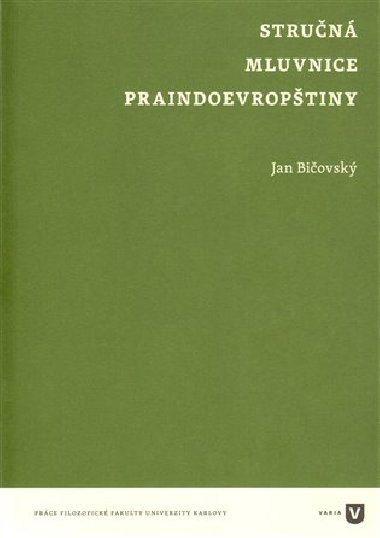 Strun mluvnice  praindoevroptiny - Jan Biovsk