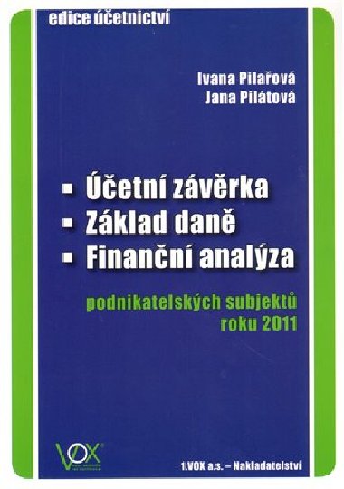 etn zvrka - Zklad dan - Finann analza - Ivana Pilaov,Jana Piltov