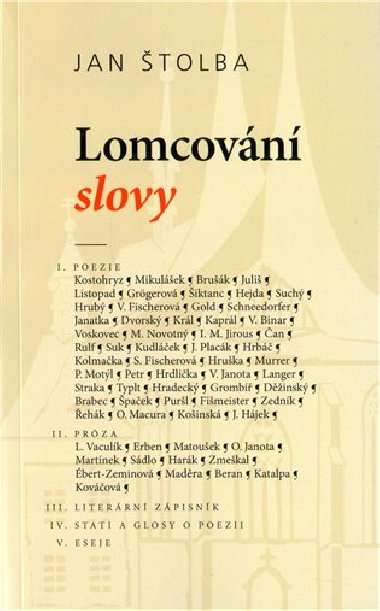 Lomcovn slovy - Jan tolba