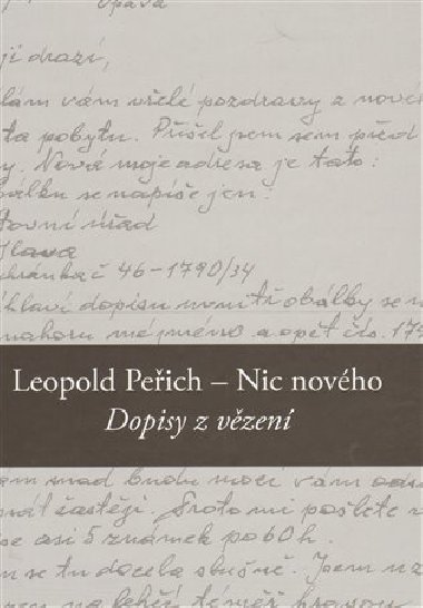 Nic novho - Leopold Peich