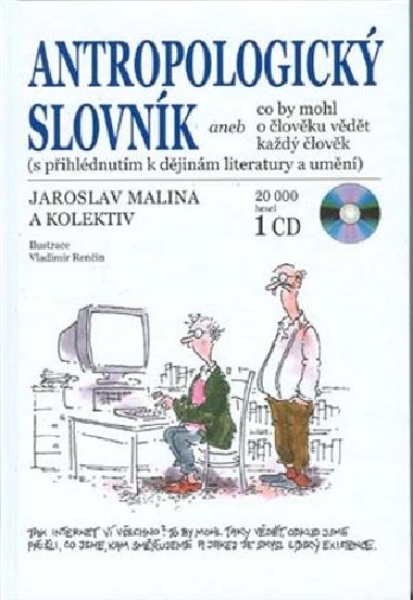 Antropologick slovnk + CD - Jaroslav Malina