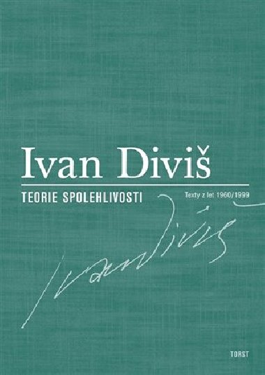 Teorie spolehlivosti - Ivan Divi