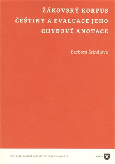 kovsk korpus etiny a evaluace jeho chybov anotace - Barbora tindlov